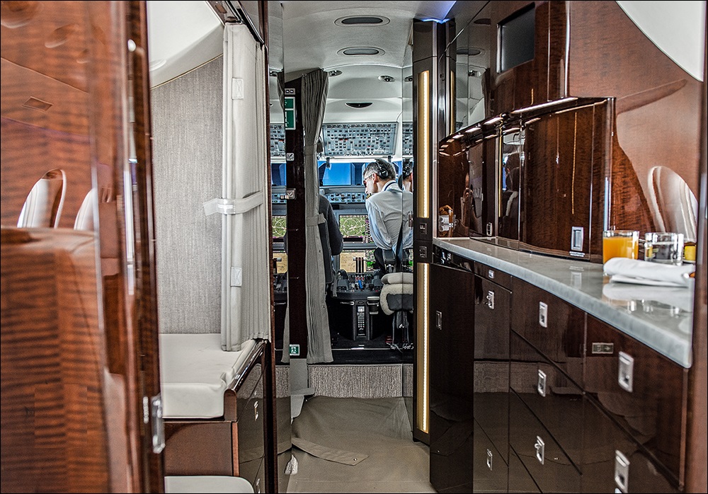 cabina Dassault Falcon 8X
