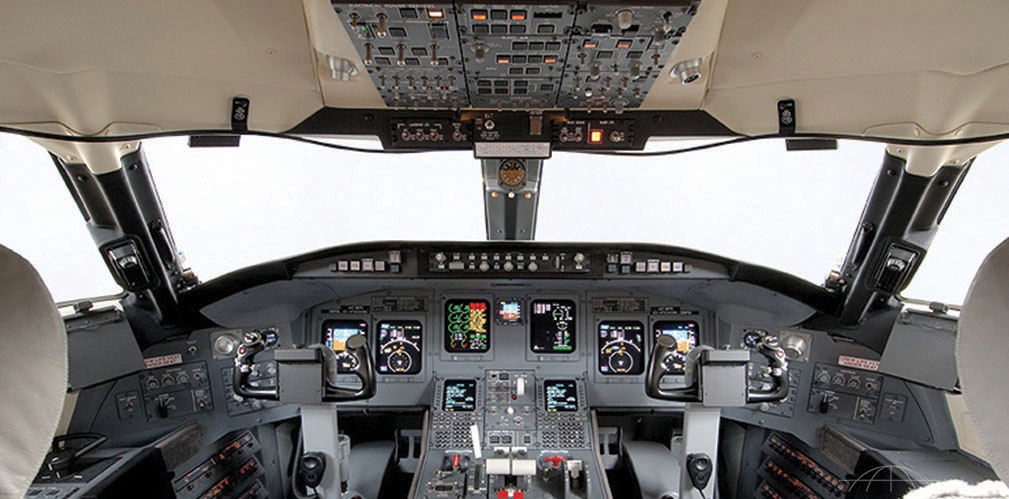 jet di aviazione aziendale Bombardier Challenger 850