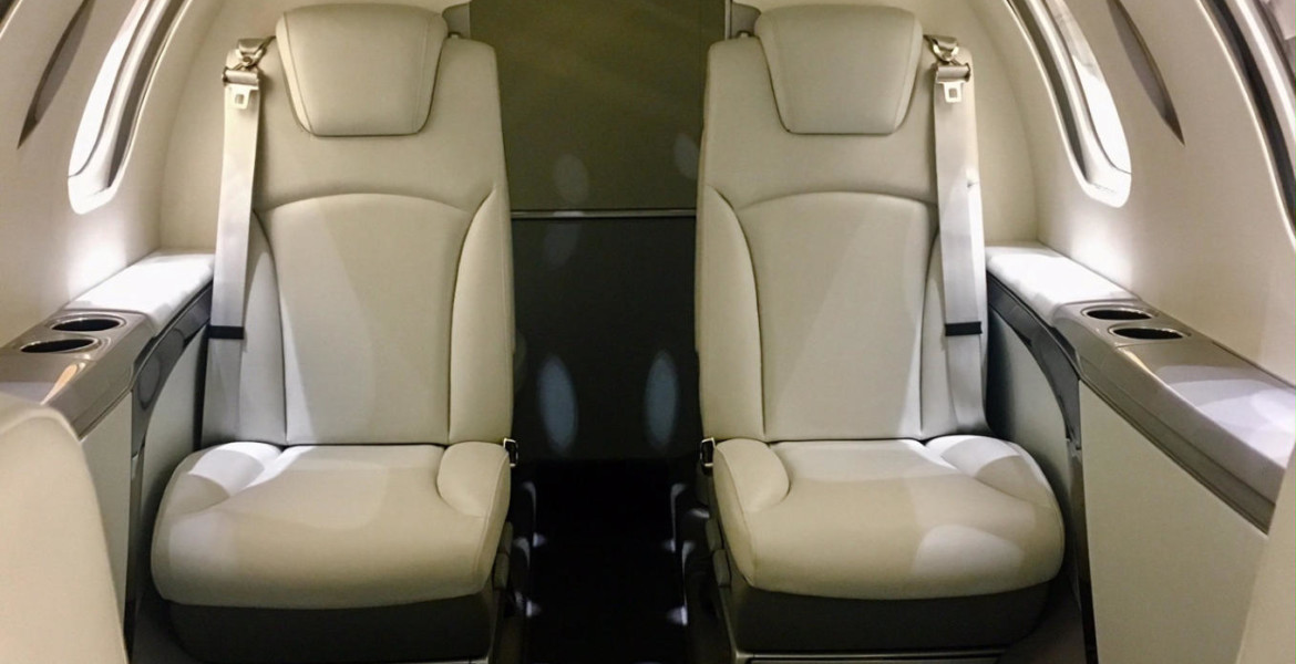 volo privato sul HondaJet HA-420