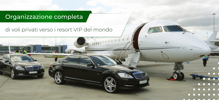 organizzazione completa di voli privati