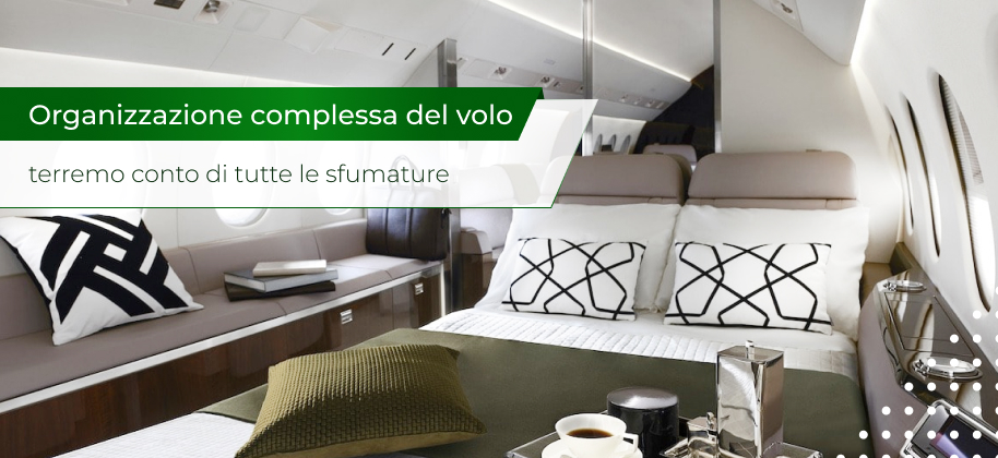 organizzazione di voli privati