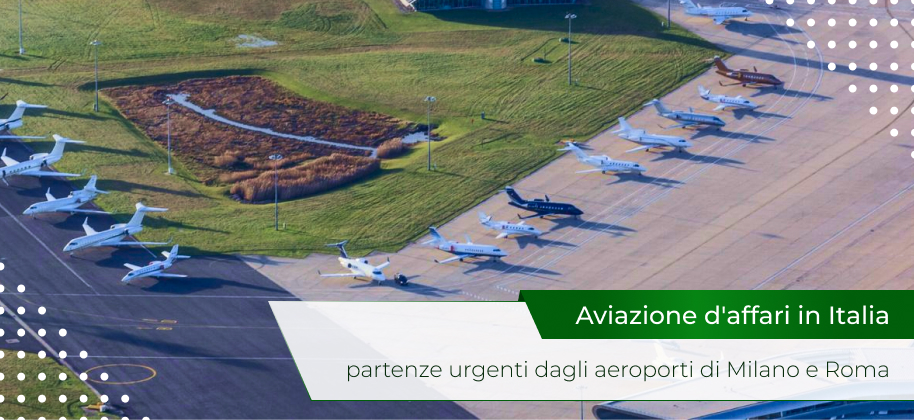 aviazione business in Italia